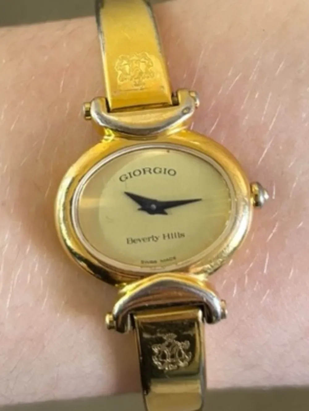 Rare Vintage Giorgio Armani Beverly Hills Swiss Watch!
